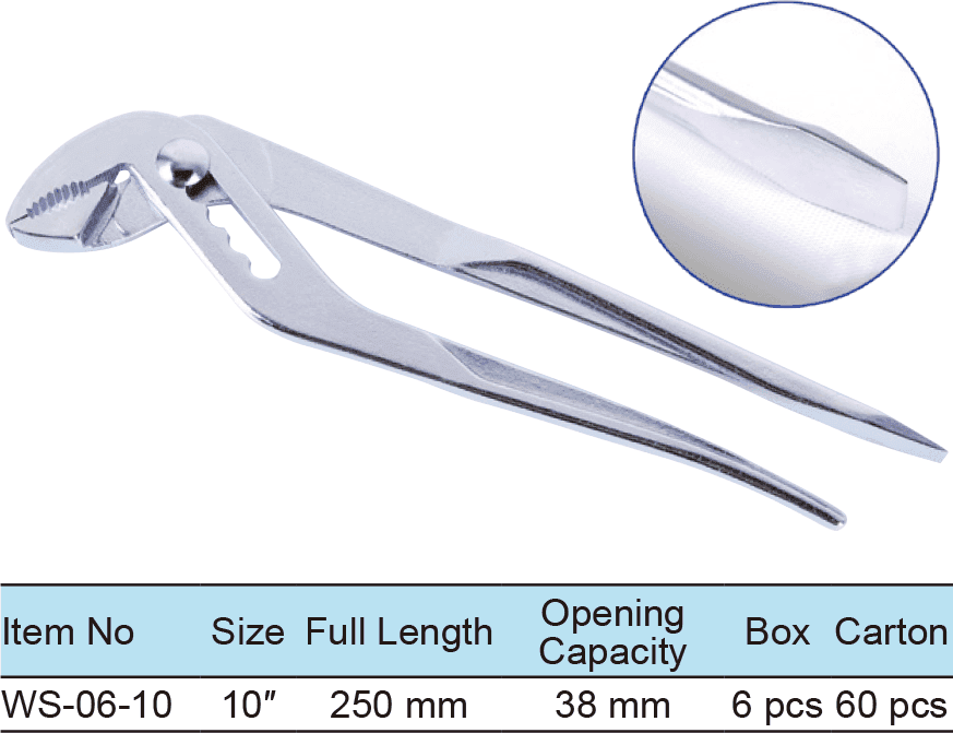 Groove Joint Pliers, With Function of Slotted Screw Driver(1)