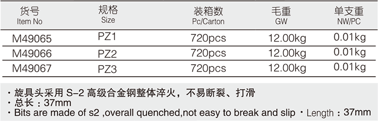 6.3mm系列米字旋具套筒(1)