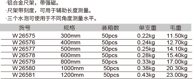 带刻度水平尺(1)