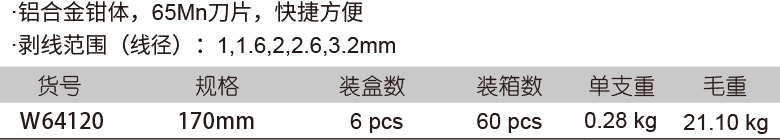 自动剥线钳（铝合金1-3.2mm）(图1)