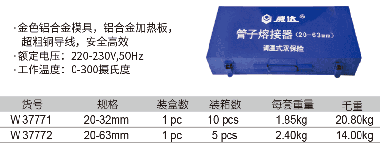 管子熔接器(1)